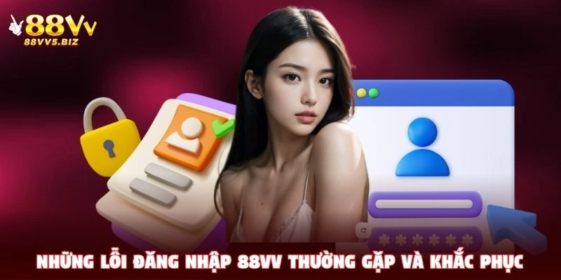 Những lỗi đăng nhập 88VV thường gặp và khắc phục