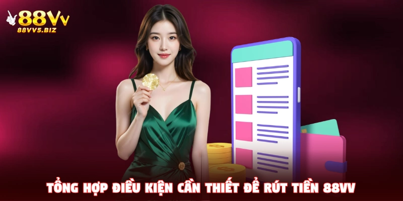 Tổng hợp điều kiện cần thiết để rút tiền 88VV
